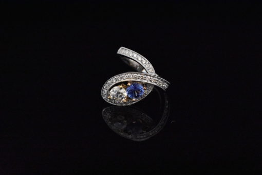 Diamond and Sapphire Ring - Lorraine Fine Jewelry