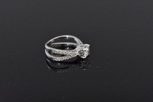14K White Gold Diamond Ring - Lorraine Fine Jewelry