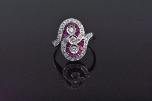 Ruby and Diamond Ring - Lorraine Fine Jewelry