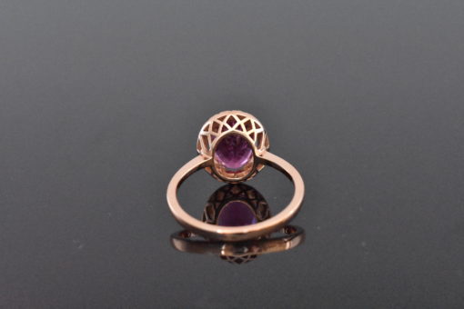 Rose Gold Tourmaline Ring - Lorraine Fine Jewelry