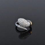 Diamond White and Yellow Gold Ring- Lorraine Fine Jewelry