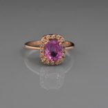 Pink sapphire Ring - Lorraine Fine Jewelry