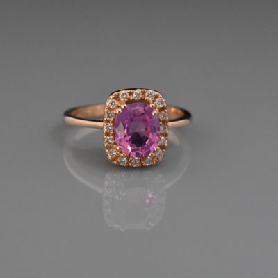 Pink sapphire Ring - Lorraine Fine Jewelry