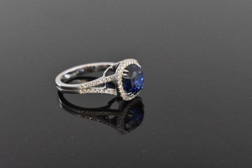 GIA Sapphire Ring - Lorraine Fine Jewelry