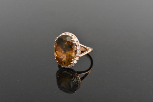 9.82 Ct. Tourmaline Ring - Lorraine Fine Jewelry