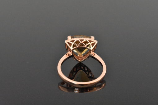 Trillion Tourmaline Ring - Lorraine Fine Jewelry