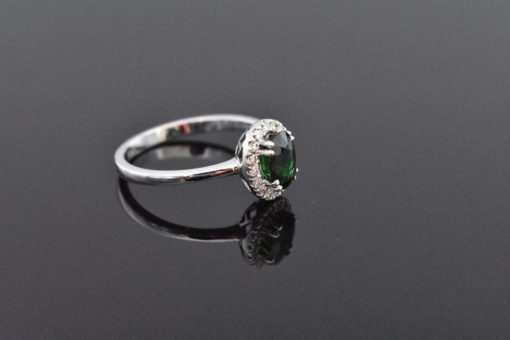 Green Garnet Ring - Lorraine Fine Jewelry