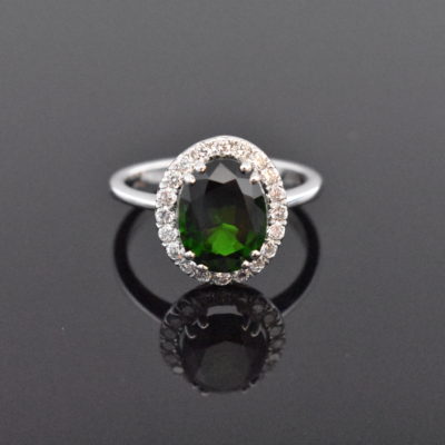 Green Tourmaline Ring - Lorraine Fine Jewelry