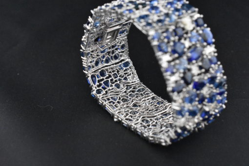 Ceylon Sapphire Bracelet - Lorraine Fine Jewelry