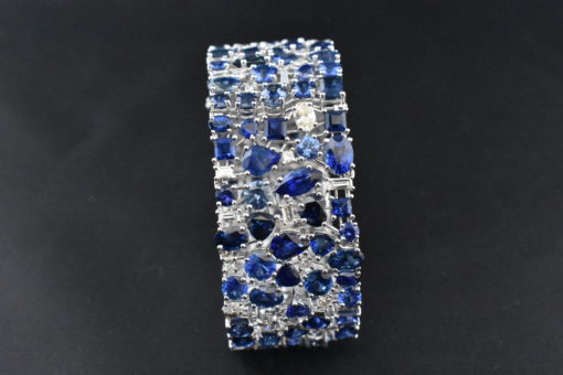 Ceylon Sapphire Bracelet - Lorraine Fine Jewelry