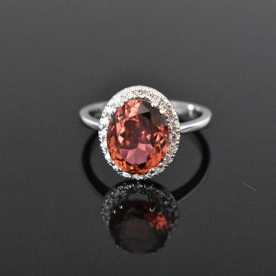 pink tourmaline ring - Lorraine Fine Jewelry