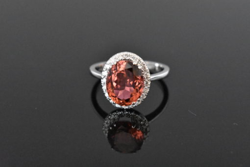 pink tourmaline ring - Lorraine Fine Jewelry
