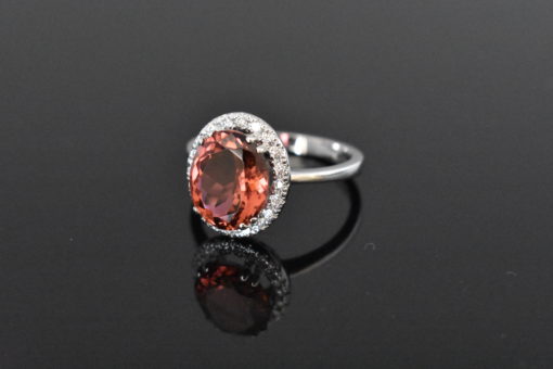 pink tourmaline ring - Lorraine Fine Jewelry