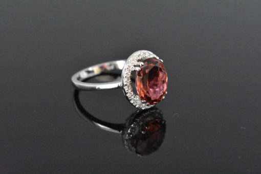 pink tourmaline ring - Lorraine Fine Jewelry