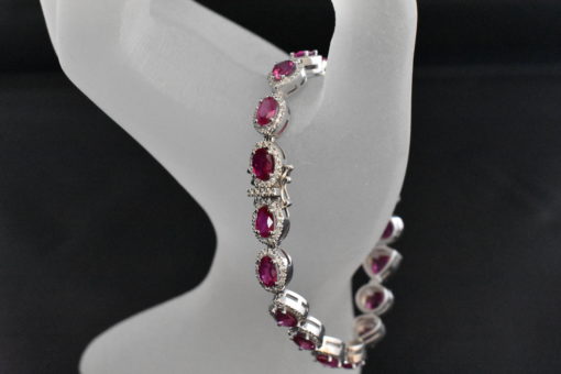 Ruby and Diamond Bracelet - Lorraine Fine Jewelry