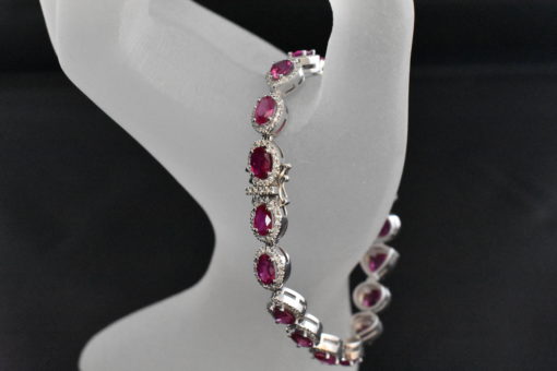 Ruby and Diamond Bracelet - Lorraine Fine Jewelry