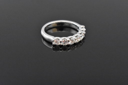 Shared Prong 7 Stone Diamond Ring - Lorraine Fine Jewelry
