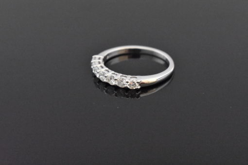 Shared Prong 7 Stone Diamond Ring - Lorraine Fine Jewelry