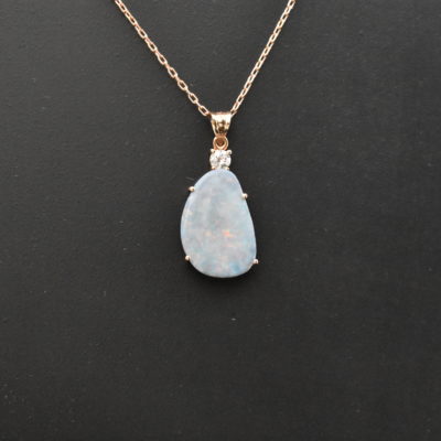 Boulder Opal Pendant - Lorraine Fine Jewelry