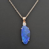 Boulder Opal Pendant - Lorraine Fine jewelry