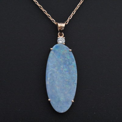 Boulder Opal Pendant - Lorraine Fine jewelry