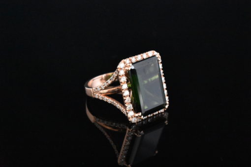Green Tourmaline Ring - Lorraine Fine Jewelry