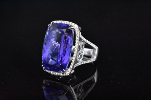 AAA Natural Tanzanite Ring - Lorraine Fine Jewelry