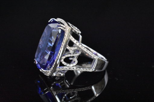 AAA Natural Tanzanite Ring - Lorraine Fine Jewelry