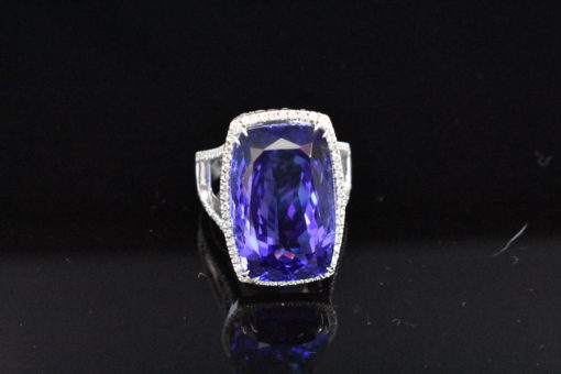 AAA Natural Tanzanite Ring - Lorraine Fine Jewelry