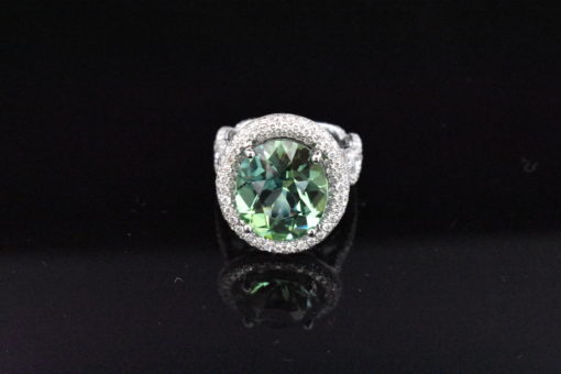 GIA Certified Tourmaline Ring - Lorraine Fine Jewelry