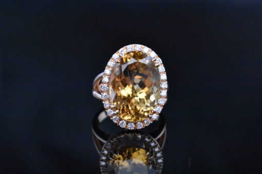 Golden Tourmaline Ring - Lorraine Fine Jewelry