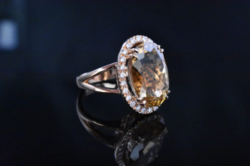 Golden Tourmaline Ring - Lorraine Fine Jewelry