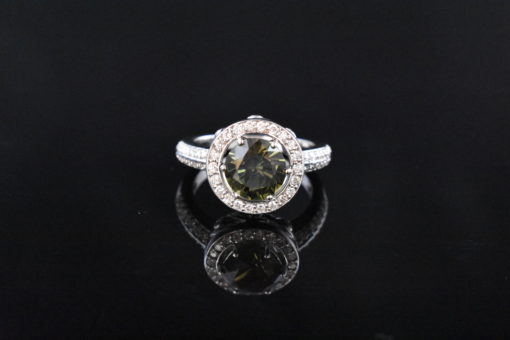 Green Sapphire Ring - Lorraine Fine Jewelry