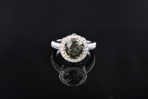 Green Sapphire Ring - Lorraine Fine Jewelry