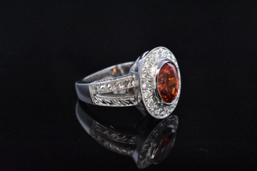 Spessartite Garnet Ring - Lorraine Fine Jewelry